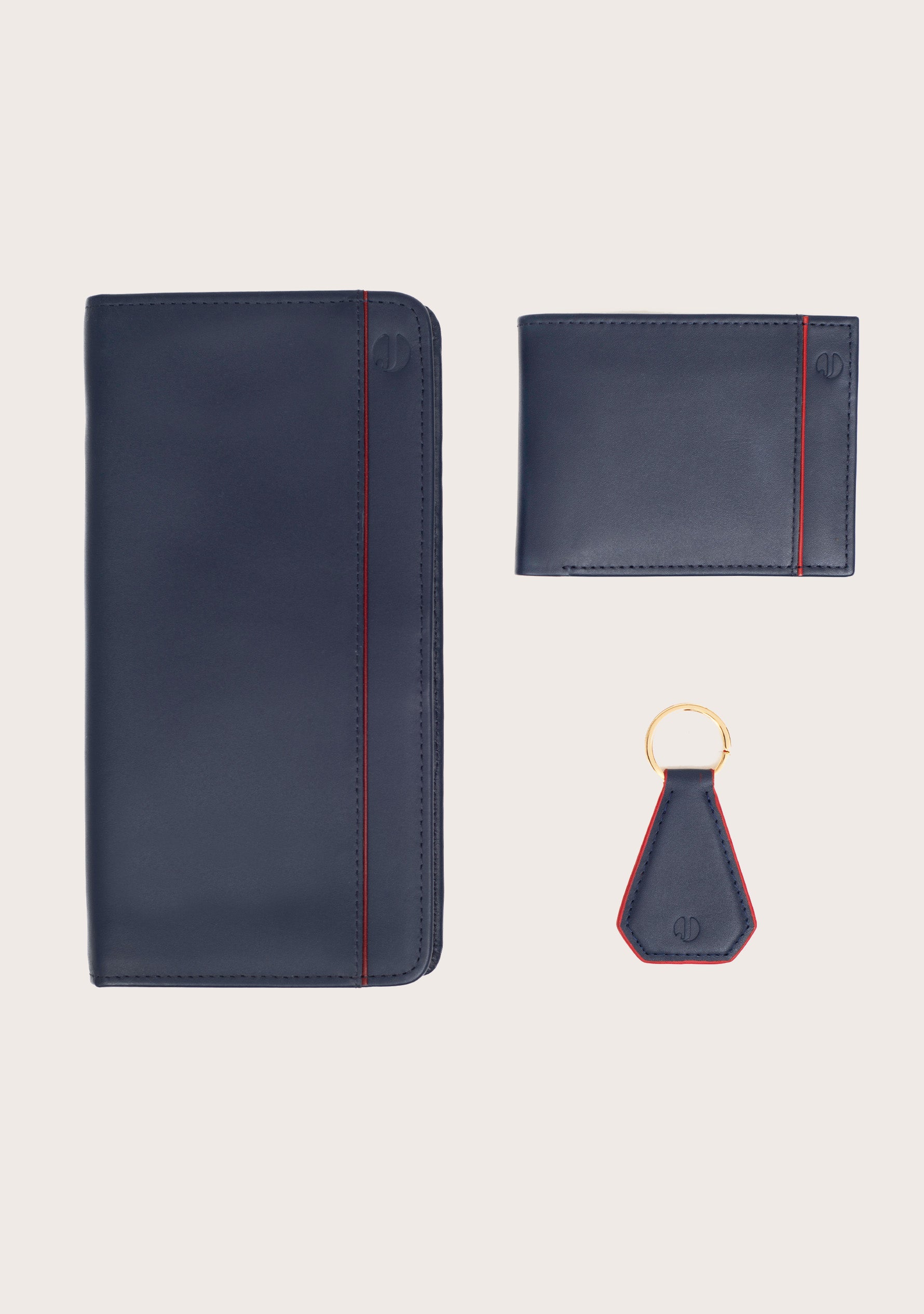 Oxford Stripe Travel Gift Set