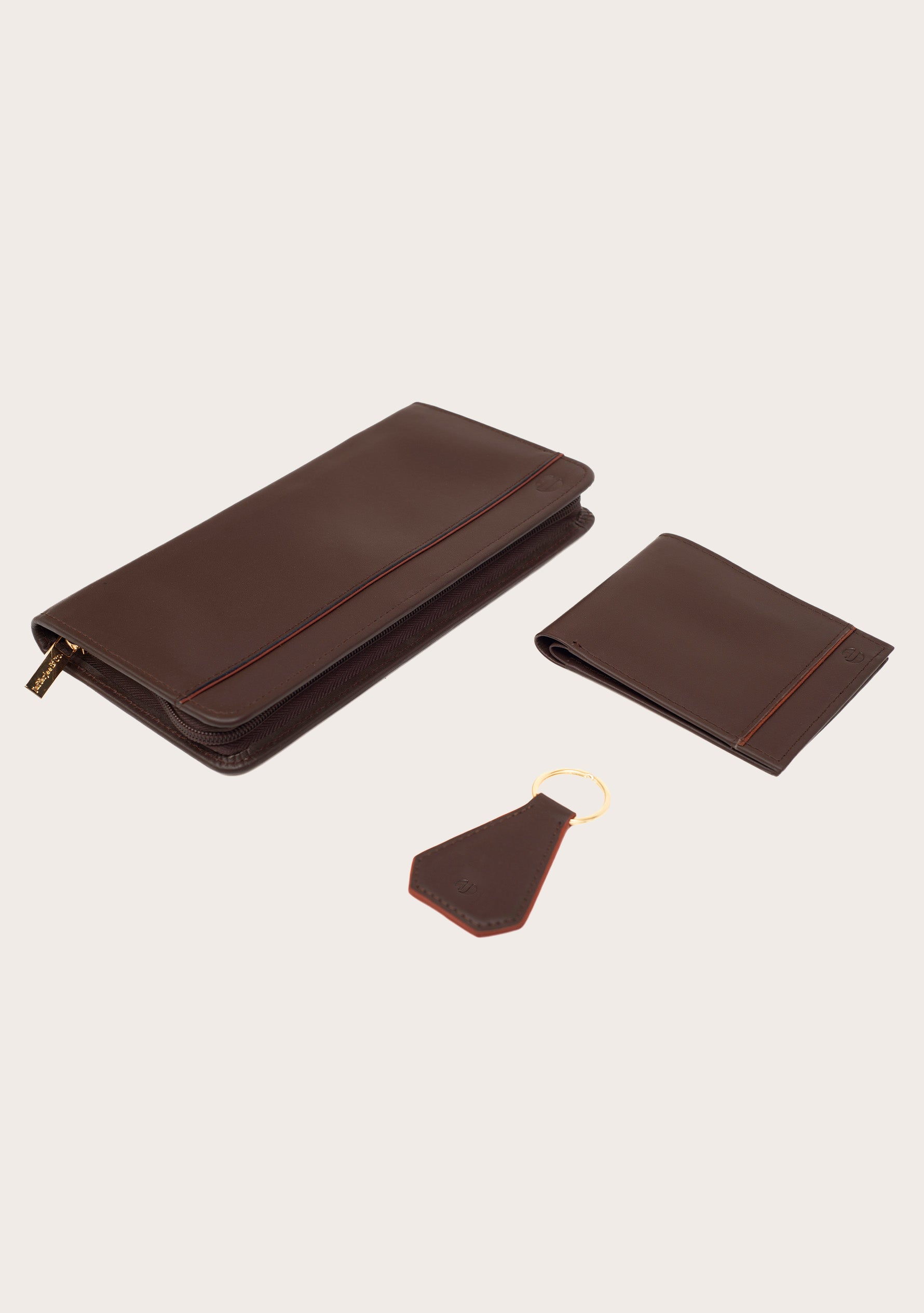 Oxford Stripe Travel Gift Set